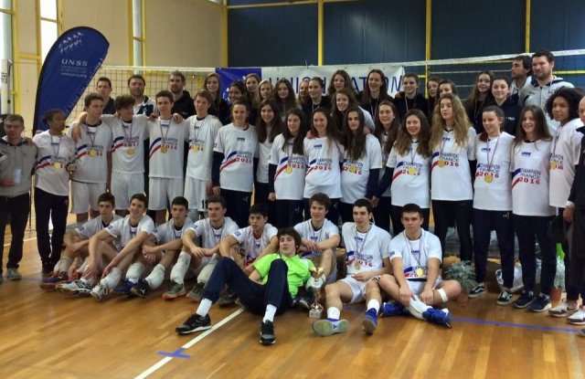 Chts de France UNSS 2016: La photo d'équipe
